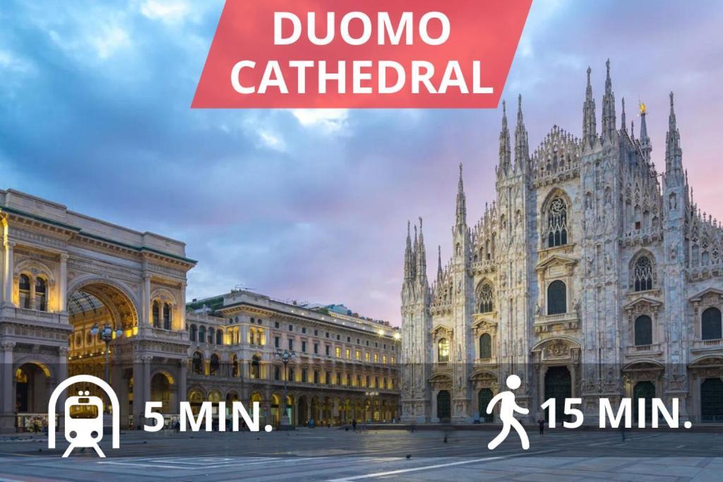 Duomo In 10 Minutes - Modern Close To Cadorna Station Apartment Milan Bagian luar foto